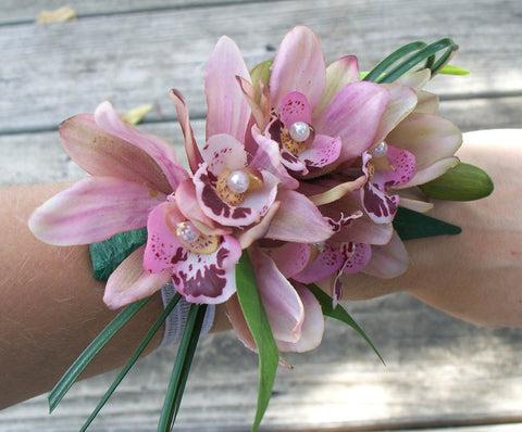 Pink Orchid - Wrist Corsage